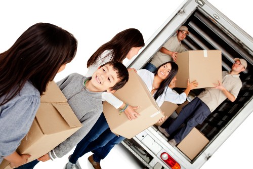 Storage pricing example for a property clearance estimate
