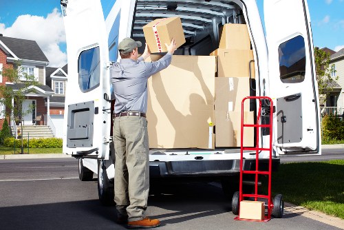 Local small removals team transporting items across Stjohns