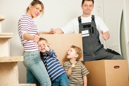 Space-saving office storage system for a Stjohns business